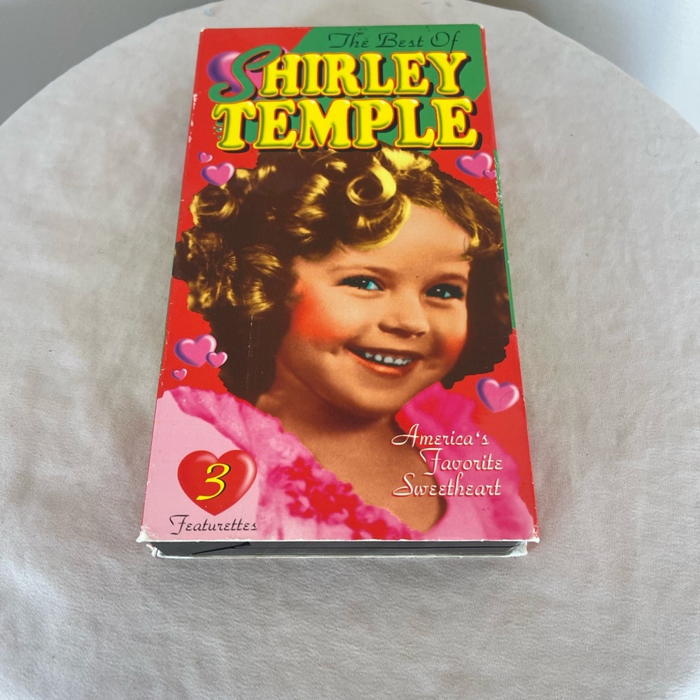 ⭐️ Shirley Temple Best Of VHS Home Video Movie Rare Vintage America’s Sweetheart - Picture 2 of 4